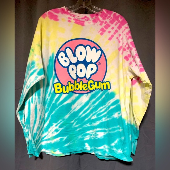 Tootsie Tops - Tootsie Blow Pop Bubble Gum Long Sleeve T-Shirt
